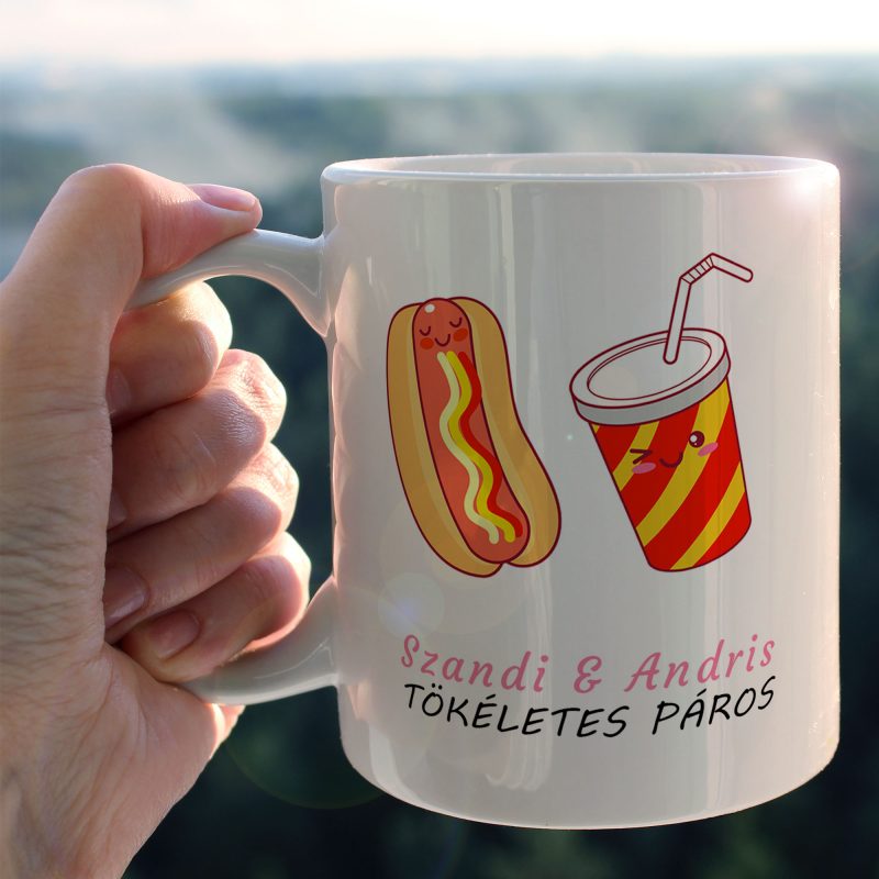 Hotdog és üdítő Lovenir.hu