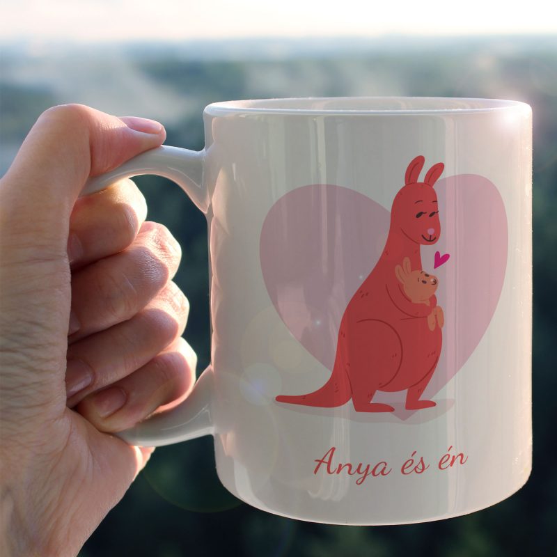 Kenguru mama és kis kenguru Lovenir.hu