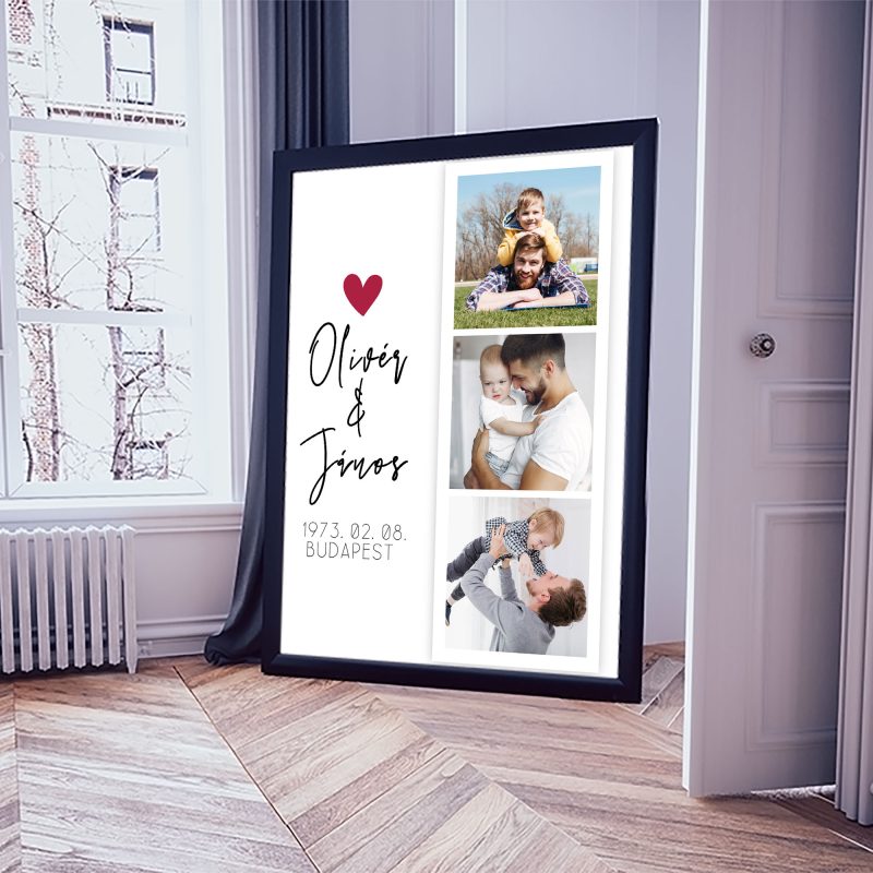 Apának 3 fényképpel Lovenir.hu