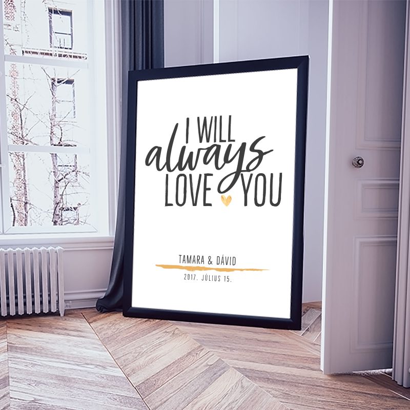 I will always love you Lovenir.hu
