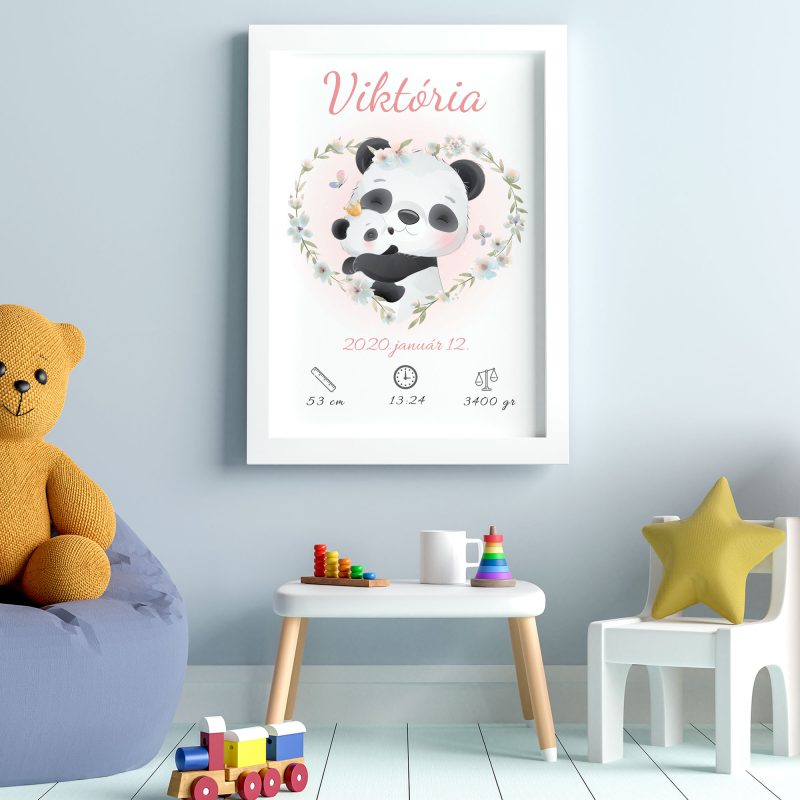 Baba születése - panda család Lovenir.hu