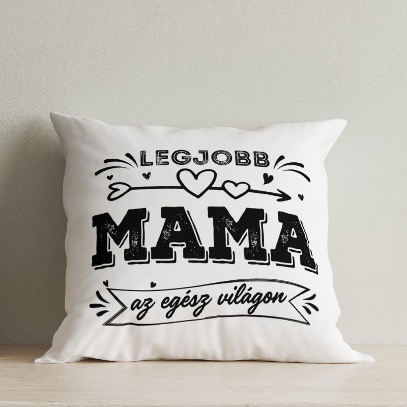 Legjobb nagymama az egész világon párna Lovenir.hu
