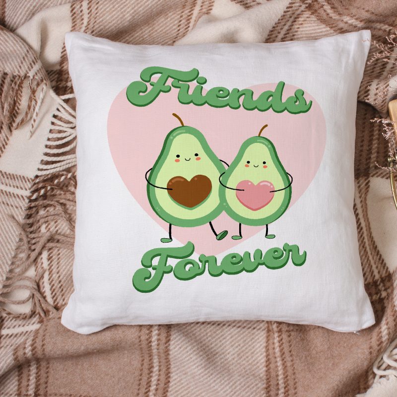 Avokádó frends forever párna Lovenir.hu