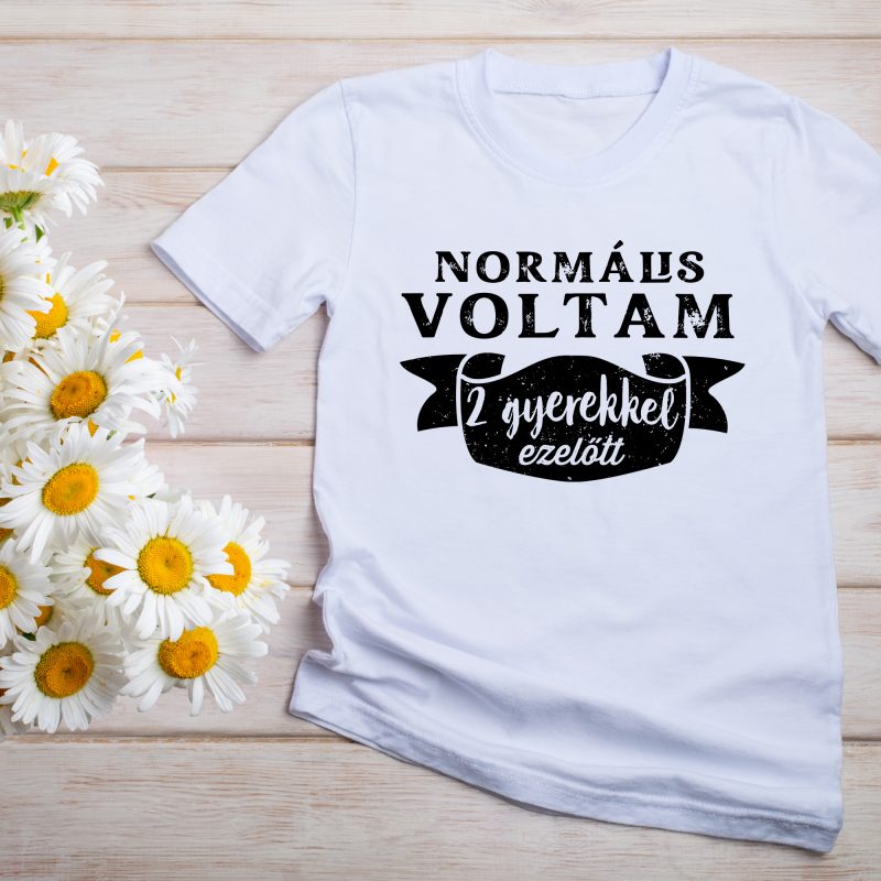 Normális voltam ... gyerekkel ezelőtt póló Lovenir.hu