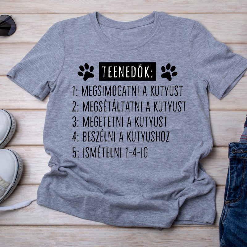 Teendők gazdiknak - Férfi póló Lovenir.hu