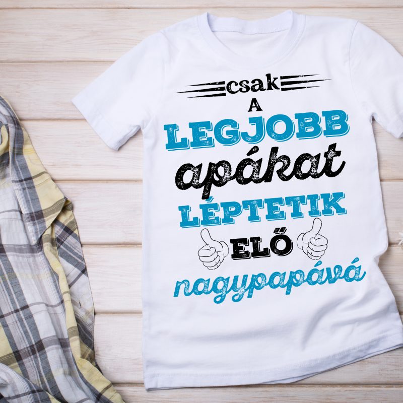 Előléptetve papává póló Lovenir.hu