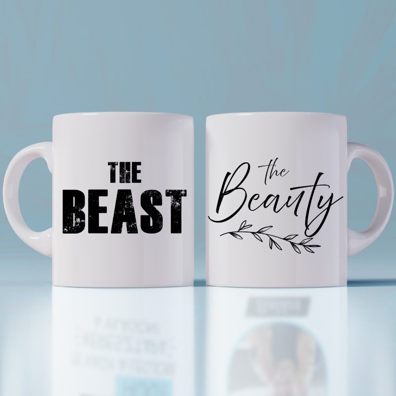 The Beast, The Beauty páros bögre Lovenir.hu
