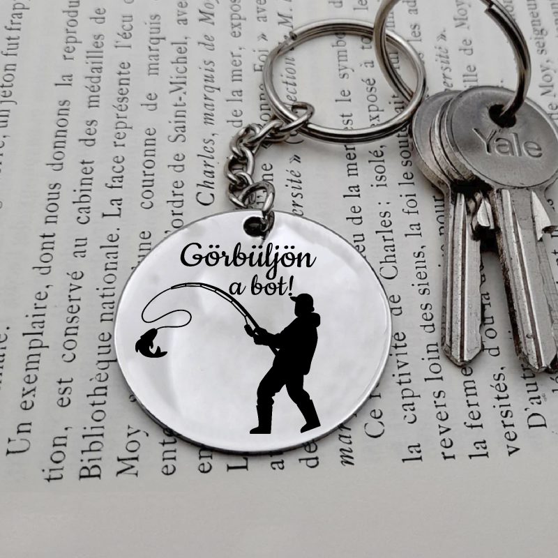 Görbüljön a bot kulcstartó Lovenir.hu