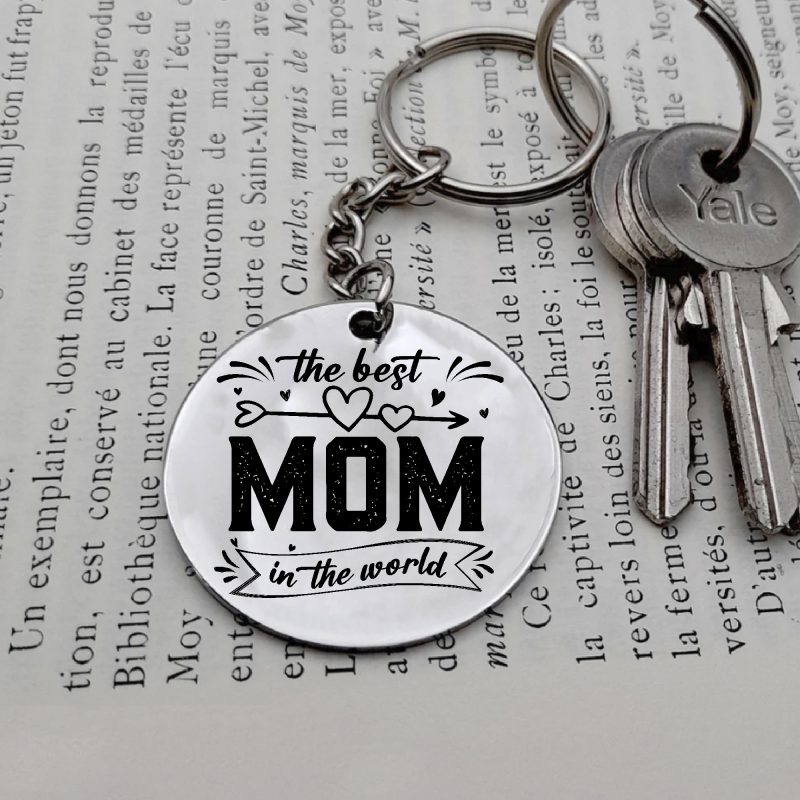 The best mom kulcstartó Lovenir.hu