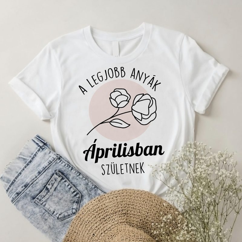 A legjobb anyák ... születnek női póló Lovenir.hu