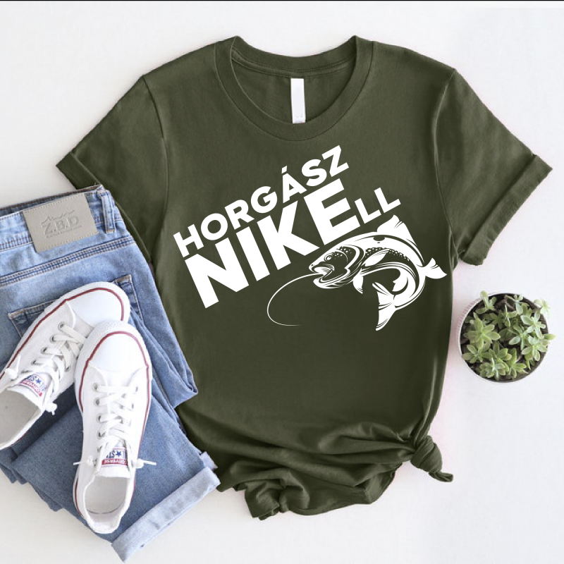 HorgászNIKELL póló Lovenir.hu