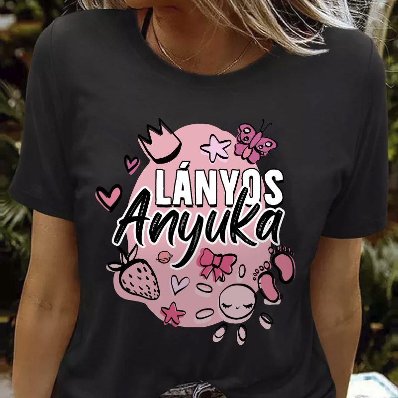 Lányos anyuka póló Lovenir.hu