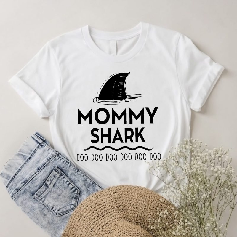 Mommy shark póló Lovenir.hu
