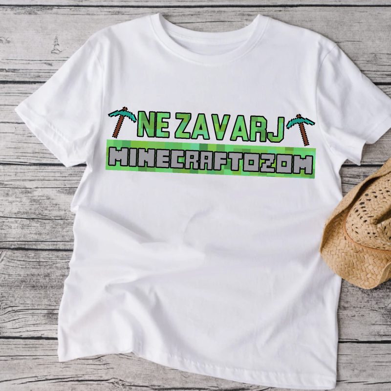 Ne zavarj minecraftozom póló Lovenir.hu