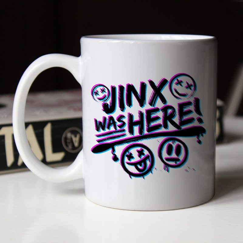 Jinx was here bögre Lovenir.hu