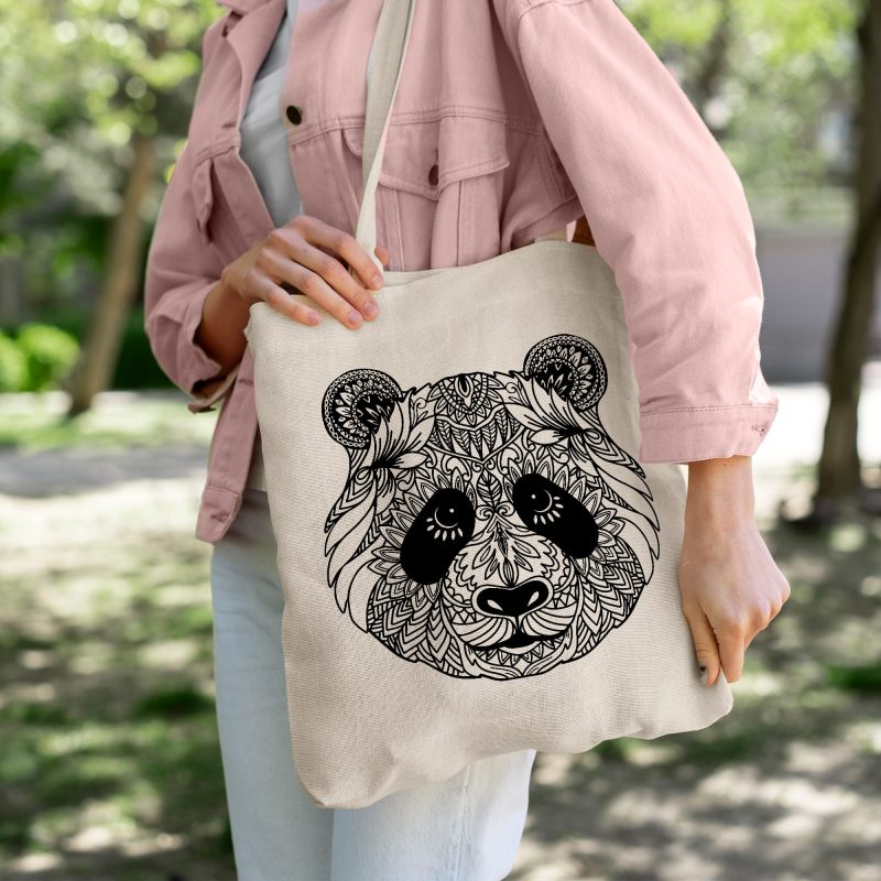 Panda macis vászontáska Lovenir.hu