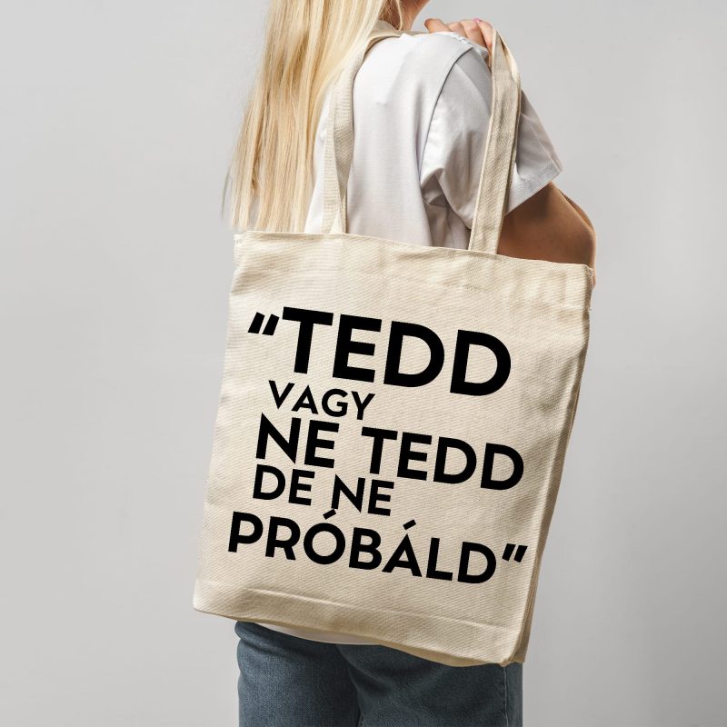 Tedd vagy ne tedd vászontáska Lovenir.hu