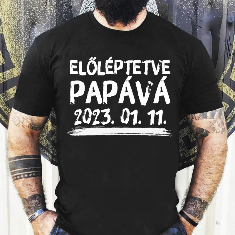 Előlépteteve Papává, dátummal Lovenir.hu