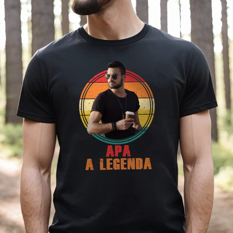 Apa a legenda póló, fényképpel Lovenir.hu